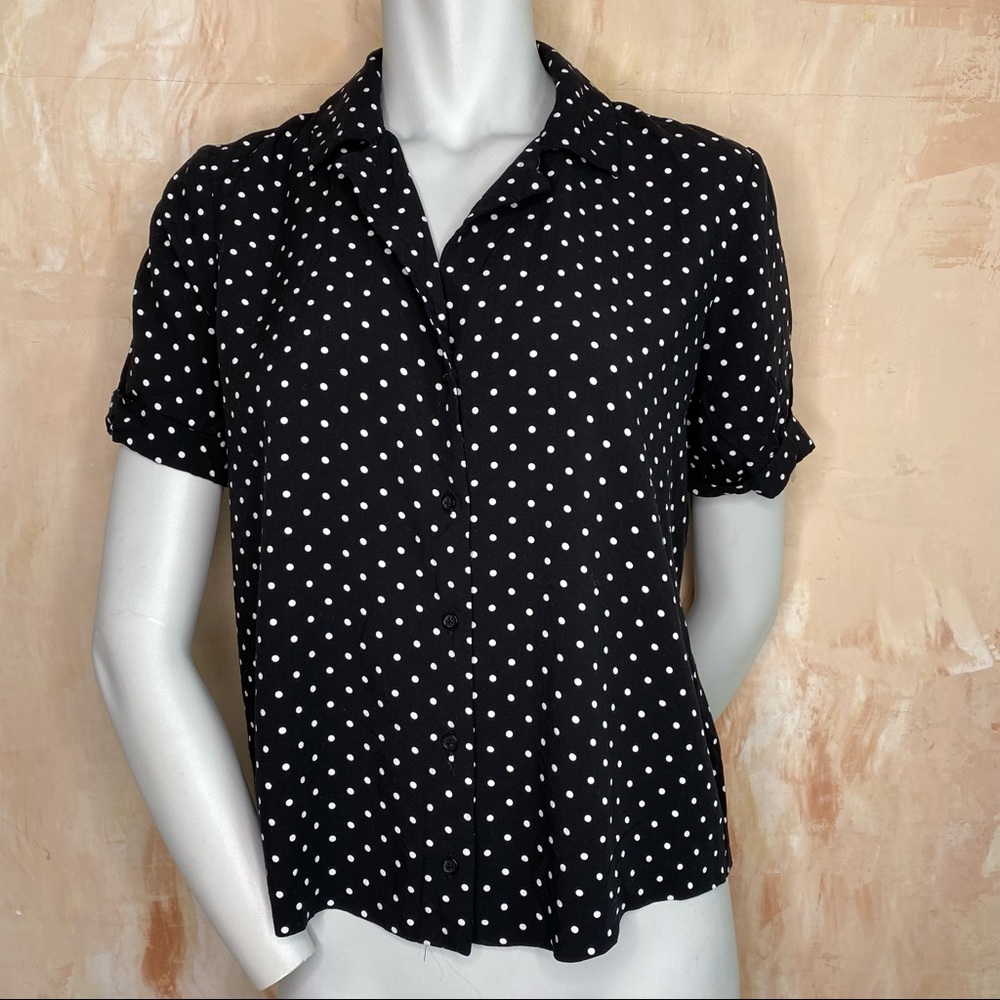 Medium Maison Jules Polka-Dot Button Down